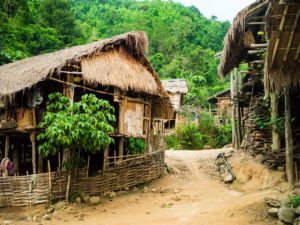 A Lahu village in Thailand