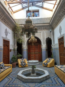 Palais Sebban courtyard